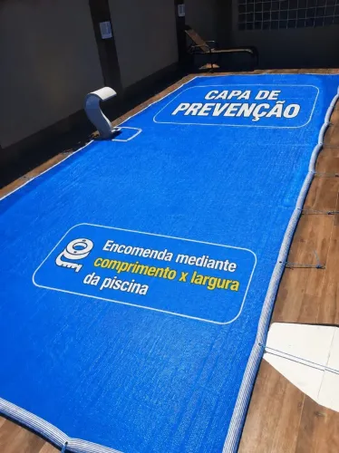 CAPA DE PREVENÇÃO PARA PISCINA 