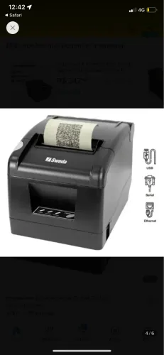 Impressora Térmica Sweda Si-300 Six Usb/serial/ethernet