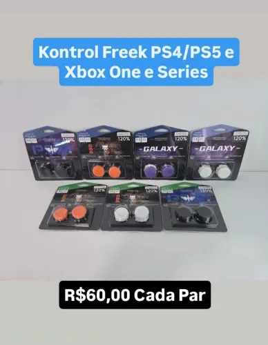 Kontrol Freek para Analógicos PS5/PS5/Xbox One e Series !!!