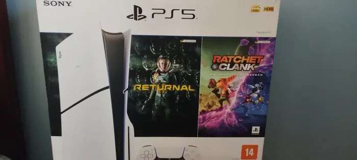 Ps5 com leitor de midia