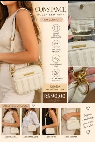 Bolsa em couro