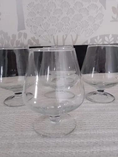 5 Taças para Conhaque ou Brandy