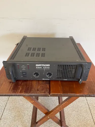 Amplificador potência Ciclotron Wattsom DBK 4000