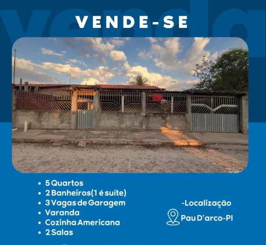 Casa à venda em Pau Darco