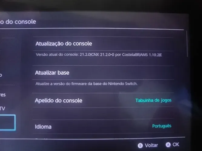 Nintendo switch v1 serial verde desbloq