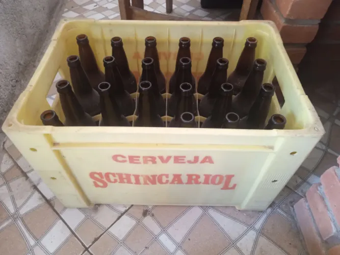Caixa com 22 garrafa de 600ml