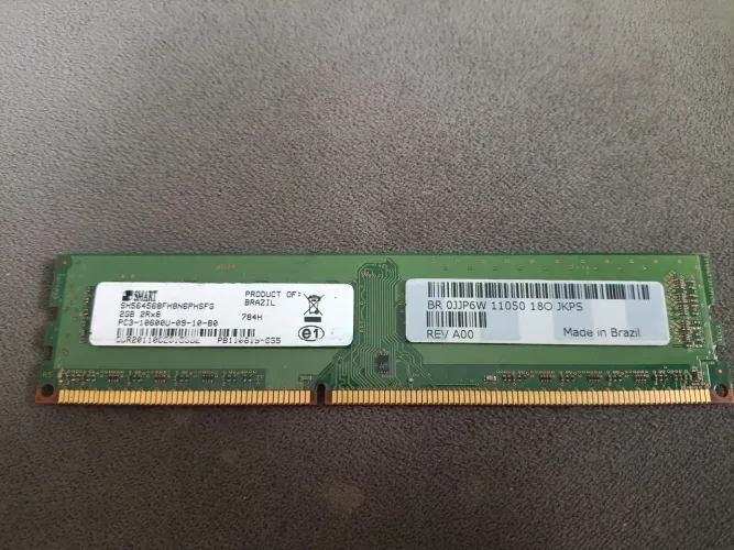 Memória smart pc3 10600u 2 GB para desktop 
