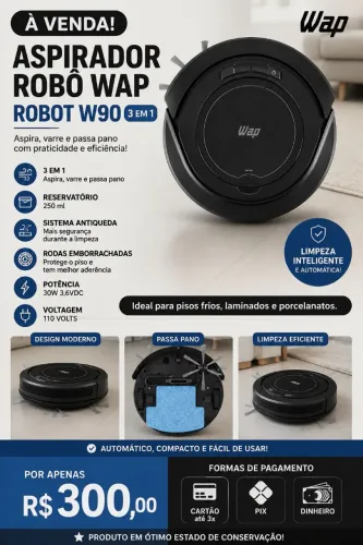 Aspirador robô