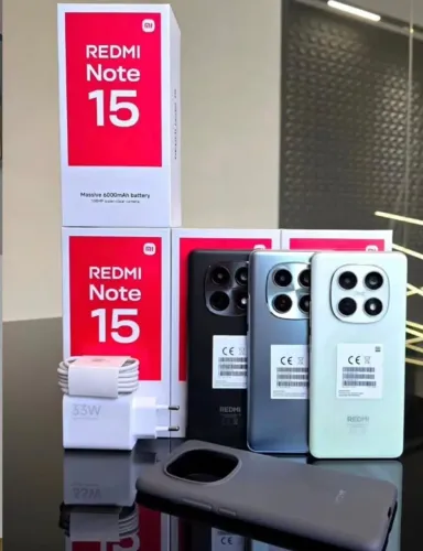 Redmi Note 15 (4G) 256gb 8Ram (Global) CONSULTAR CORES DISPONIVEL