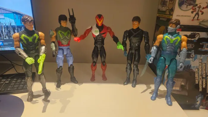 Coleção de bonecos originais Mattel mexer stel