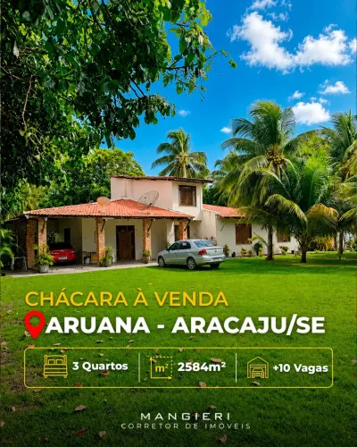 CHÁCARA À VENDA NA ARUANA | 2.584m²