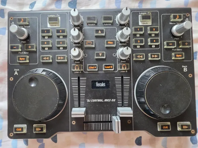 Controla DJ Hércules MP3 E2 - Completa Na Caixa