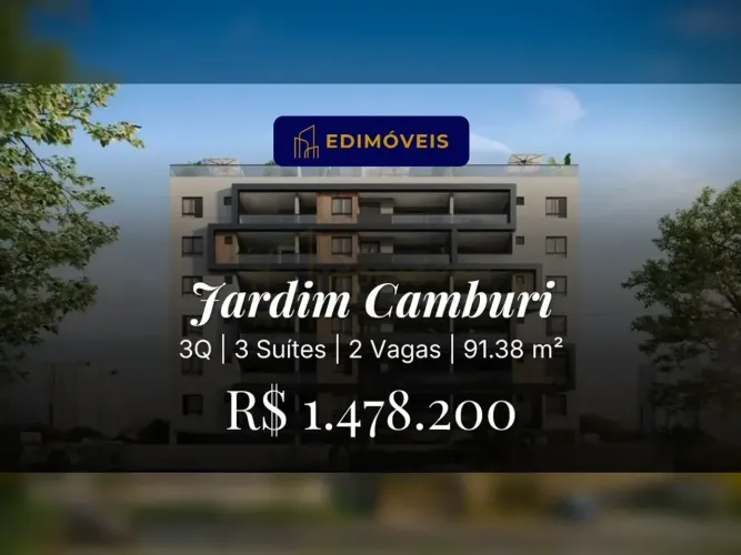 Jardim Camburi espera por você: apartamentos de 3 suítes prontos para morar!