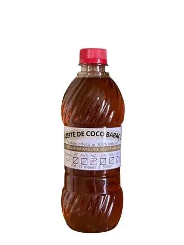 Azeite de Coco Babaçu Puro 1 Litro