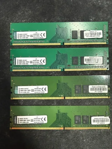 Memória Ram Ddr4 Kingston 8gb KVR26N19S8/8, Zerada