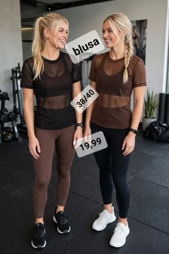 Blusa de tule 