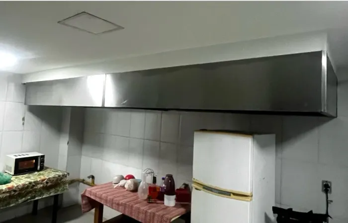 Exaustor industrial + coifa 10x s/ juros no cartão