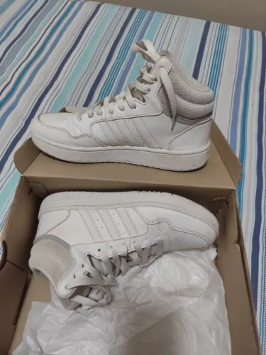 Adidas Tênis Hoops 3.0 Mid Branco numero 36