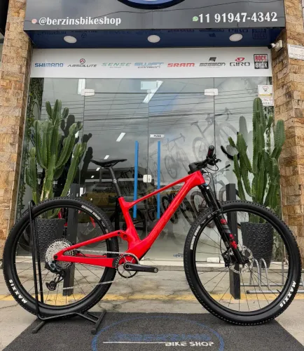 SCOTT SPARK RC TEAM CARBONO UDH 2023 - 17 - SRAM GX AXS 12V - SUSPENSÃO E SHOCK FOX