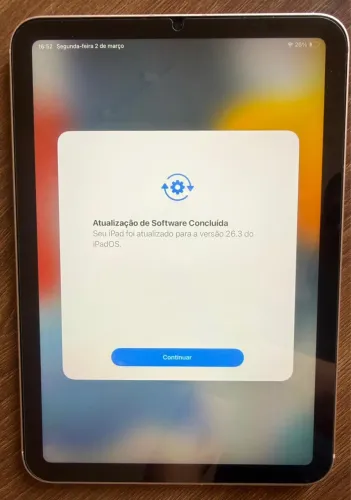 IPad Mini 6ª Geração - Wi-Fi e Chip - 256gb