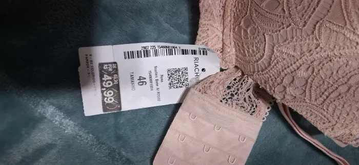 Sutiã renda 46 Riachue?o
