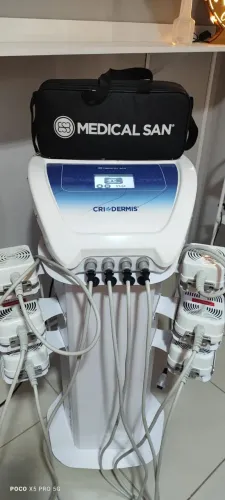 CRIODERMIS Medical San + 6 Manípulos Originais | Criolipólise Profissional
