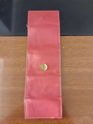 Porta moedas de couro