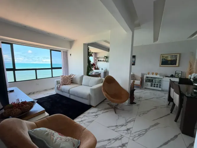 ceci- Apartamento Beira Mar de Candeias, 90m, vista mar 3 quartos, Alameda das Orquideas
