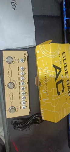 Pedal de efeitos para violão elétrico cube babe