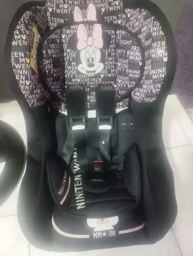 CADEIRA DE SEGURANCA P/ CARRO MINNIE TYPO KALLE ROSA 9 A 36K<br>