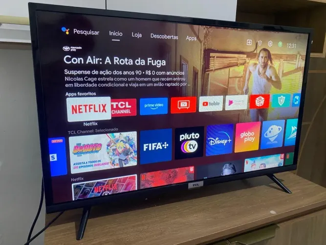 TELAO SMART ANDROID TCL 43 POLEGADAS