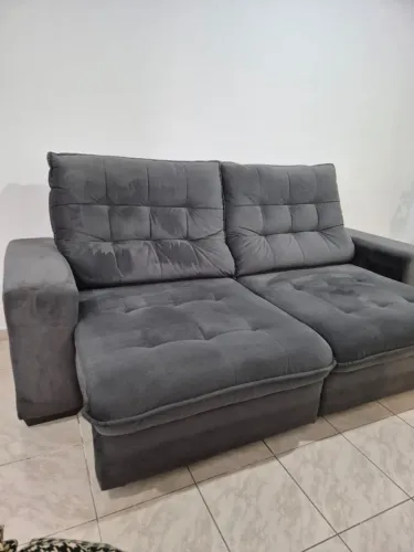 SOFÁ RETRÁTIL e INCLINÁVEL 4 LUGARES 2.29M