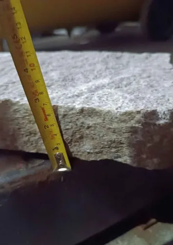 Pedra filete rústica granito piso