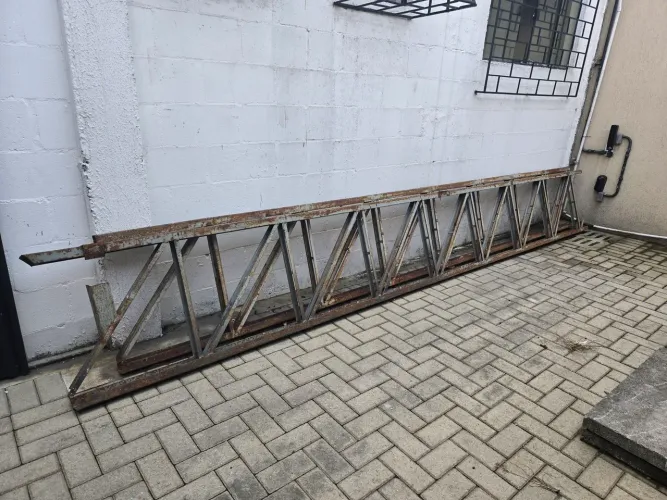 Treliças Metálicas Reforçadas 5m e 4,7m - Ideal para Telhado/ Cobertura