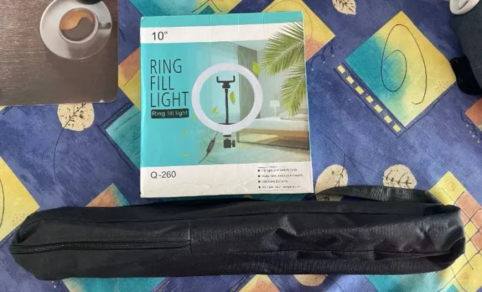 Tripé Profissional Economy 360 1,70m com Ring Light 10?
