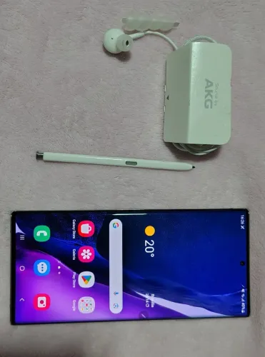 Samsung Galaxy Note 20 Ultra 5G Mystic White - 256GB / 12GB RAM (Impecável)