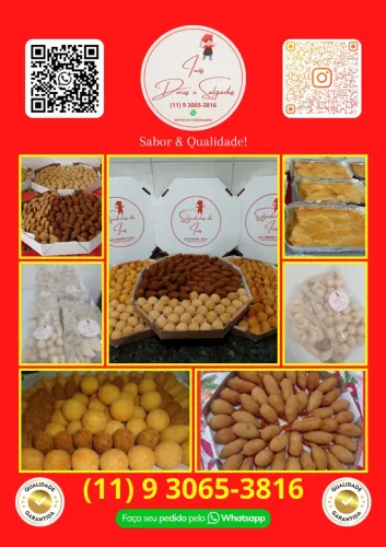 DOCES E SALGADOS PARA FESTA