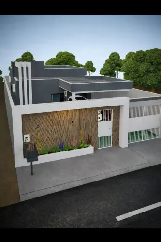 Plantas baixas e projetos de residências.