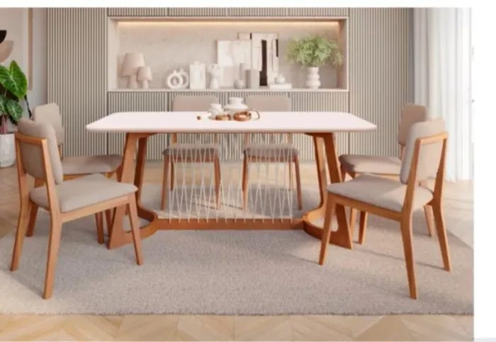CONJUNTO MESA DE JANTAR CIMOL