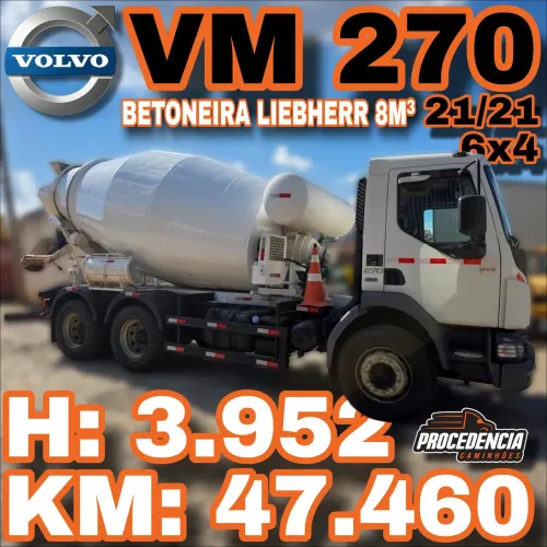 VM 270 6x4 21/21 Betoneira Liebherr 8m³