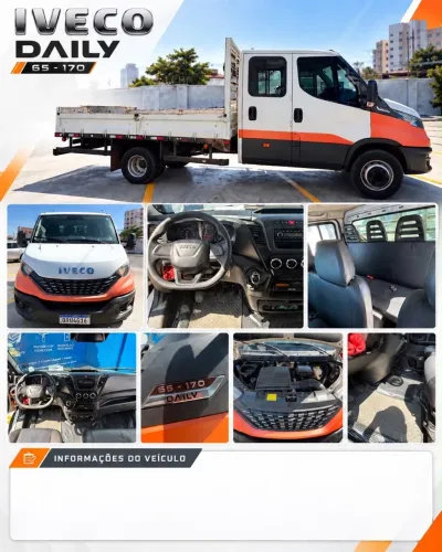 Iveco daily 65-170 - cabine dupla