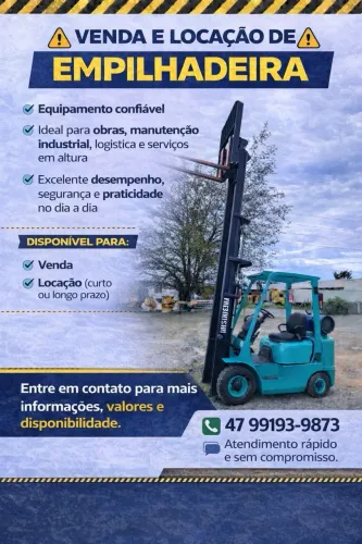 EMPILHADEIRA 1750 À VENDA | ÓTIMO CUSTO-BENEFÍCIO