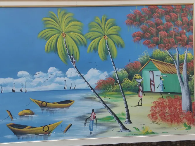Tela importada pintura a óleo