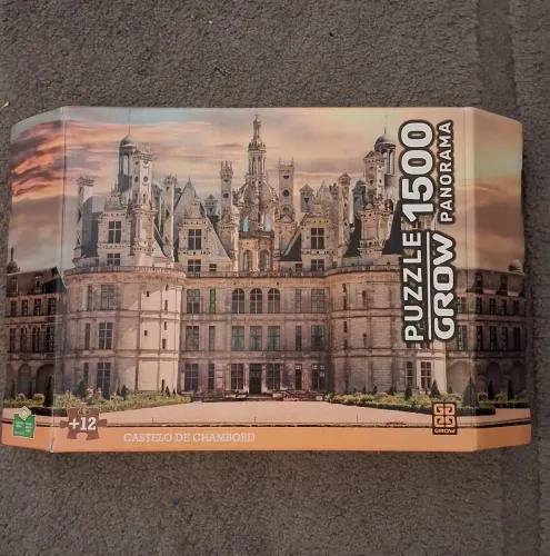 Quebra cabeça grow 1500 peças castelo