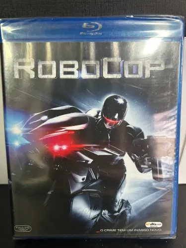 Blu-ray do filme "RoboCop" (2014) - lacrado - raríssimo!