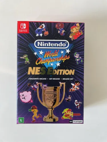 Nintendo World Championships Deluxe Set Lacrado Switch