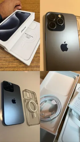 iPhone 15 pro MAX - Azul Titânio 256gb