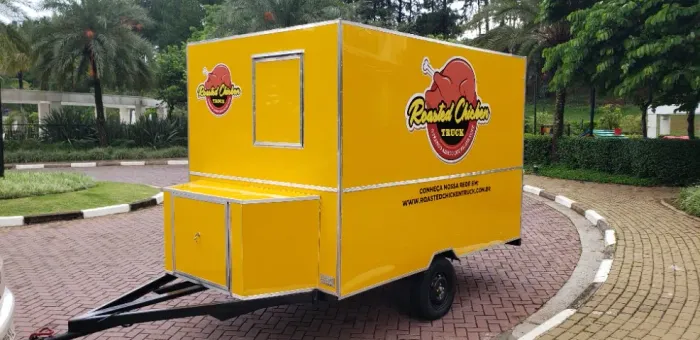 Trailer food frango assado