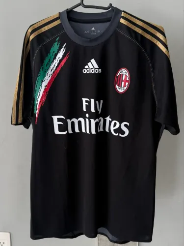 Camisa adidas Milan treino preta TAM.M