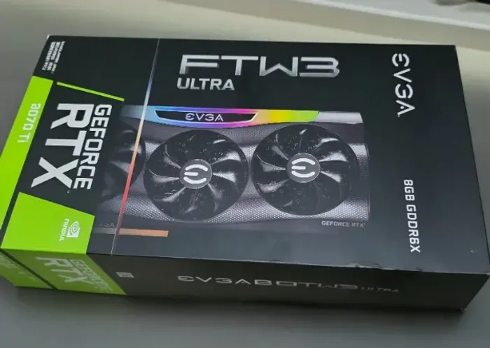 Placa de Video RTX 3070 Ti EVGA FTW3